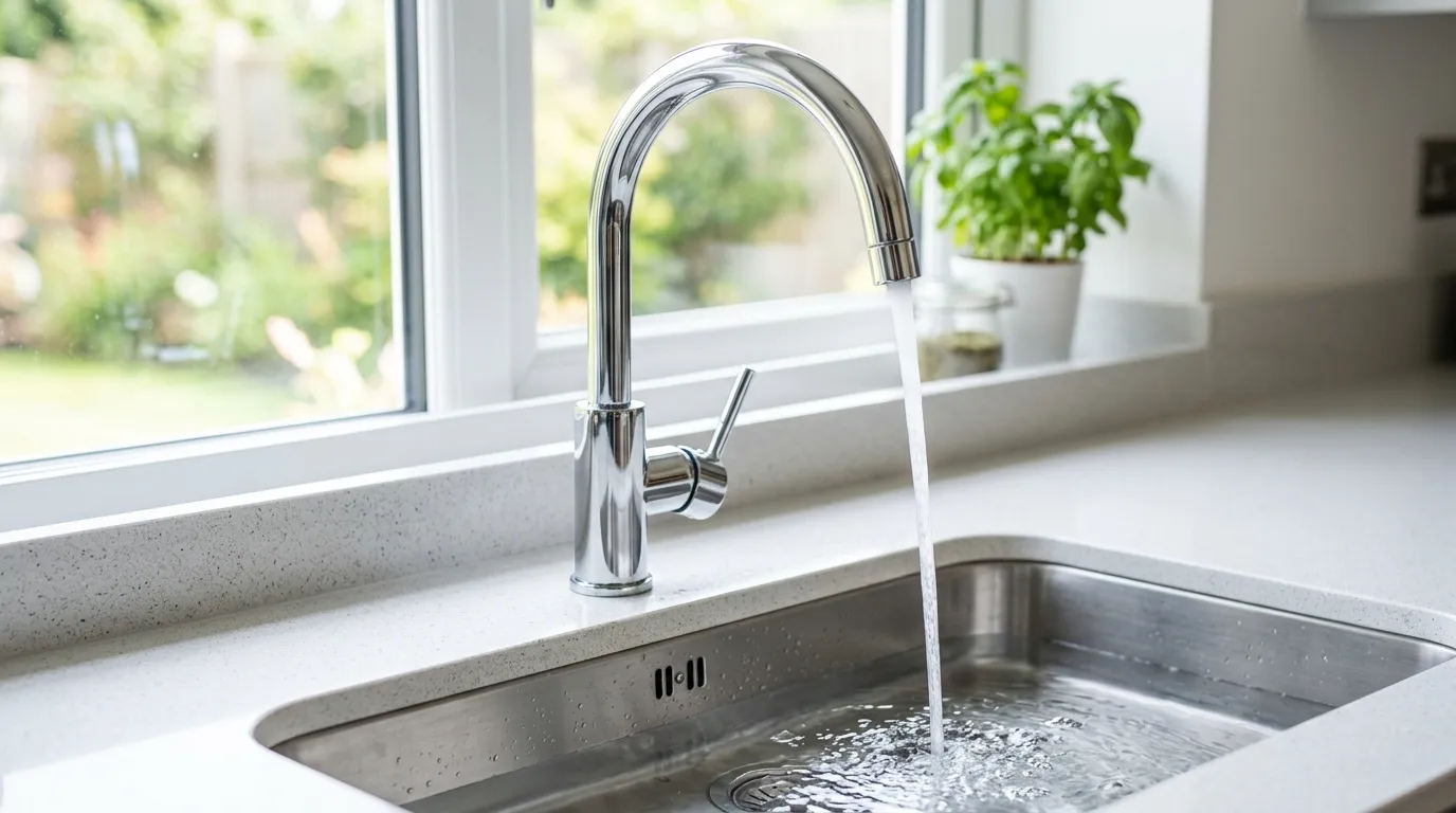 Local Plumbing Master Pros same day plumber fixing a faucet in Johnson, MN